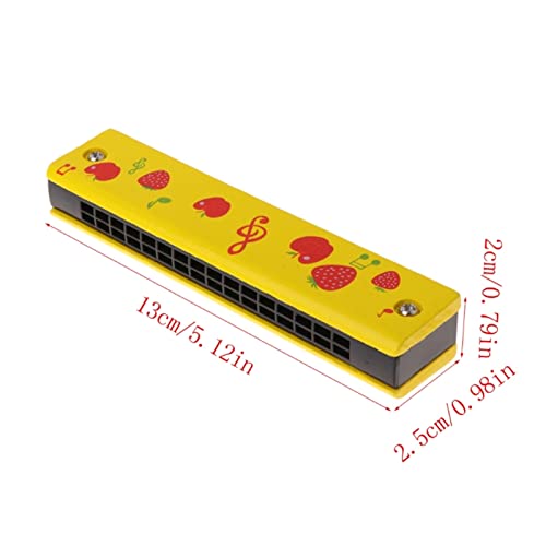 Lblx 16-gaats Schattig Mondharmonica Blaasinstrument Voor Beginners Muziek Educatief Speelgoed Houten Mondharmonica… - Image 4