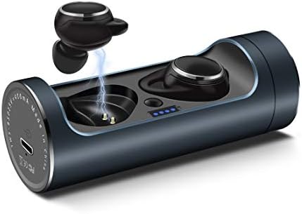 Bluetooth Earbuds,AOSANG Ture Wireless Bluetooth 5.0 Headphones Stereo 3D Sound Earphones IPX6 Waterproof CVC6.0 Built-in Microphone with Charging Case