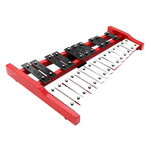 KERREY Color 25-Tone Sheet Piano Percussion Instrument Sheet Piano Scales Can Be from G to G Percussion Instrument