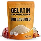 Gelatin Powder Unflavored 1.3 lbs Bulk Bag - Gelatina Sin Sabor en Polvo - Product of USA - Perfect for Desserts, Baking & Cooking - Supports Hair, Skin & Nails
