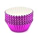 Mombake Standard Hot Pink Foil Cupcake Liners Muffin Baking Cups for Party and More, 100-Count