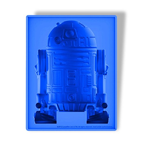 Molde de silicona Star Wars R2-D2 para hielo miniatura 1