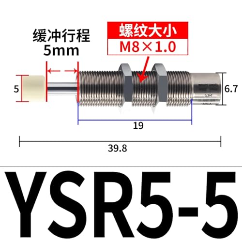 Tampon hydraulique YSR5-5 pour stabiliser les mouvements d'impression 3D