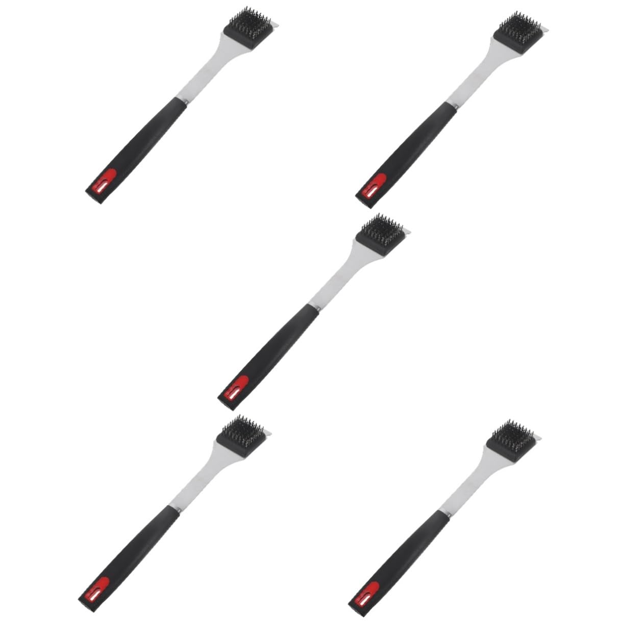 TOYANDONA 5 Pezzi Spazzola Per Griglia Barbecue Setola Spazzola Per La Pulizia Multifunzionale Strofinare Accessori Per Grigliate Scrubber Detergente Per Griglie Spazzola Grigliata Pp