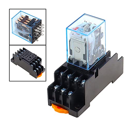 Relé electromagnético MY4 con 4NO 4NC para control multifuncional seguro 2