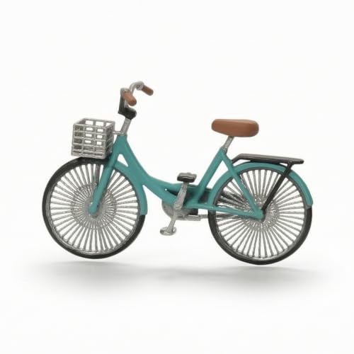Bicicleta de resina decorativa para personalizar estantes del salón y oficinas