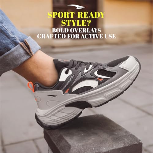 Image of ASIAN Powerkick-01 Men's Sports Sneakers | Memory Foam Comfort with Durable Grip Sole | Stylish Streetwear Design Perfect, Walking & Casual Outings