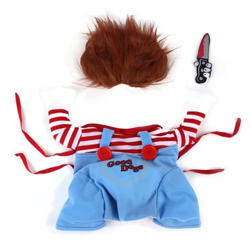 Disfraz para perro tamaño M con accesorio de cuchillo miniatura 2