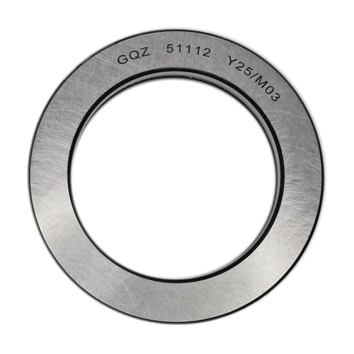 GQZ Bearing 51112 Axial-Kugellager, 60 x 85 x 17 mm, Axialkugellager, flach, konvex, Gewicht 0,284 kg, 51112