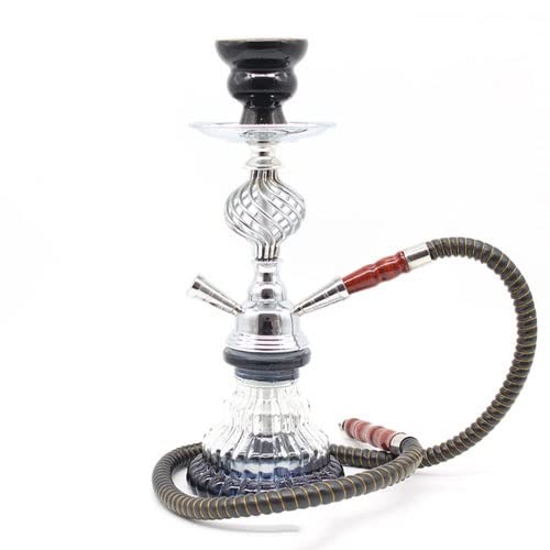 V[V Zbg|PbgV[V{ ^oR pCv Shisha Hookah [[i NHMTV[V(Black,Single Tube)