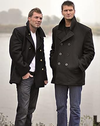 Amazon.co.jp: mil-tec US Navy Pea Coat Black, Black, S : Clothing
