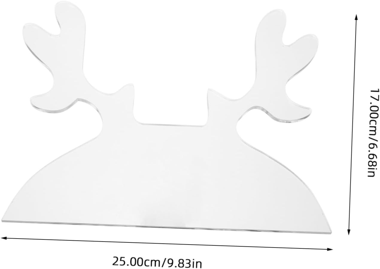 Ciieeo Cutting Board Handle Template Acrylic Stencil for Woodworking for Christmas Charcuterie Boards Lightweight and Easy to Use Accurate Tracing Tool for Unique Designs
