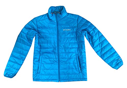 Columbia Mens Crested Butte II Omni-Heat Jacket (M, Sky blue)