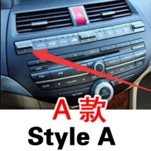 Décalcomanies de commande en carbone 3D pour style Honda Accord - 3