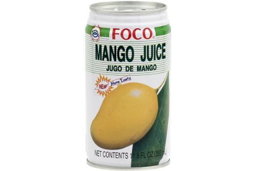 FOCO Mango Juice (Jugo De Mango) - 11.8 Fl Oz (Pack of 6)