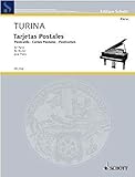  Cartes Postales: Post Cards. piano.