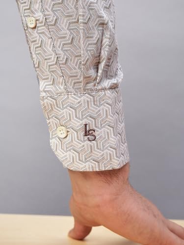 Image of LOUIS STITCH Men's Cotton Regular Fit Shirt (ST-GRP1)