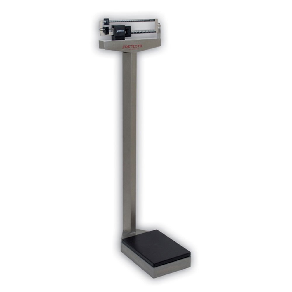 Detecto 437S Stainless Steel-Eye Level Physician Scale without Height Rod