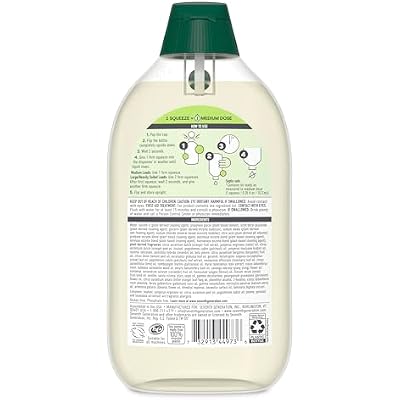 Seventh Generation Laundry Detergent Ultra Concentrated Clean Scent oz 2 Pack 132 Loads, Clear, Power Plus, 23.1 Ounce