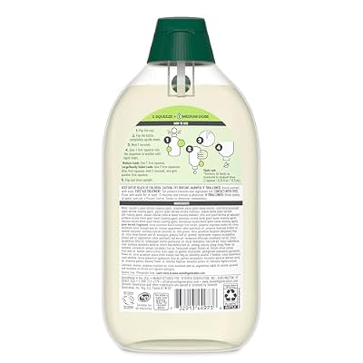 Seventh Generation Laundry Detergent Ultra Concentrated Clean Scent oz 2 Pack 132 Loads, Clear, Power Plus, 23.1 Ounce