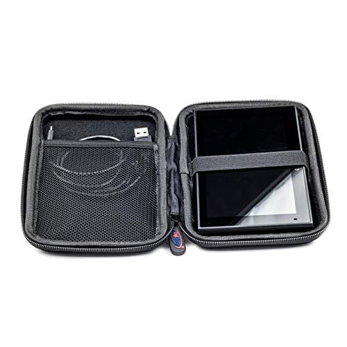 Digicharge Slim Hard Carry Case for Garmin Drive 60LM 61LMT-S DriveSmart 65 60 LM 61 LMT-S Fleet 660 670V 670 Camper 660LMT-D 660 Nuvi 67LM 68LM 67 68 2659LM 2699LMT-D 2699 2659 with Hand Strap - Thumbnail 4