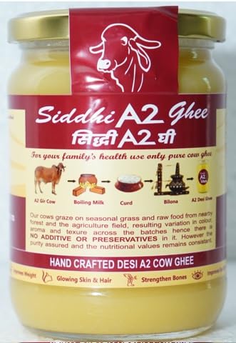 Siddhi A2 Cow Ghee - Natural (1000ML)