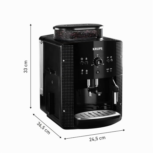 Krups - Macchina per caffè espresso con macinacaffè e m...