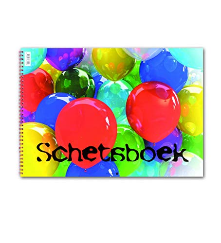 Paquete de 10 blocs de dibujo y colorear A4, 20 hojas, color blanco, 120 g/m²