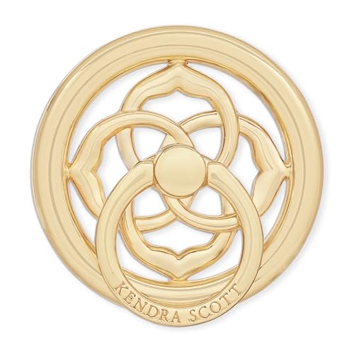 Kendra Scott Magnetic Phone Ring Grip with Stand - Removable and Collapsible - Gold Medallion by Kendra Scott - Used condition - Image 6