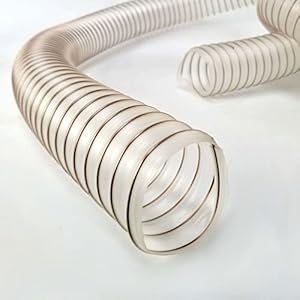 Woodfan FlexiSpiral 63mm Antistatischer Absaugschlauch