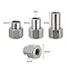 INJORA 2/3/5mm M2 Stainless Steel Long Wheel Nuts for Axial SCX24 1/24 RC Crawler Upgrade