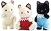 Calico Critters Tuxedo Cat Triplets