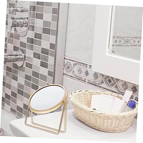Miroir de maquillage pivotant de table rond pour bureau et coiffeuse - 3