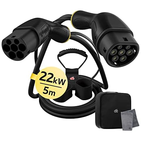 dé Cable Carga Coche Eléctrico 22kW Tipo 2 Cover