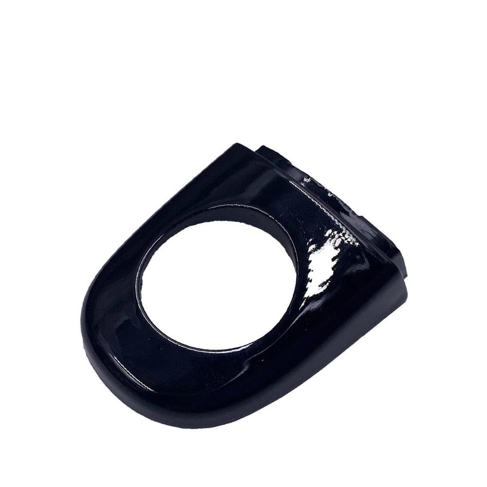 SXQPOCAR Front Left Door Handle Lock Key Hole Cap for Polo 5 6R 6C GTI for Sedan Vento 2011-2018 for Skoda Fabia 2 for Yeti for Rapid 6R4837879A Replacement Parts(Black)