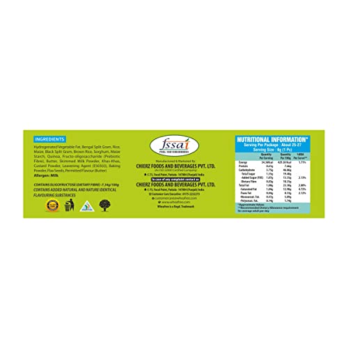 Image of Wheafree Hi Fibre Cookies - Pack of 2 (200g each)