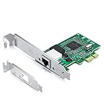 H!Fiber.com 1.25G Ethernet network card,RJ45 NIC,1.25GbE CNA,BCM5751 Chip,support Windows Server/Linux/VMware (not support X11, MAC)