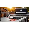 أداة إشعال الفحم الكهربائية للشواء Mata Leon Premium BBQ Grills Fireplace Tools أسهل وأسرع لإشعال كتل الفحم | بدون شرارات أو رماد | ملفات عناصر حرارية متينة 304 مع كابل بطول 5 أقدام