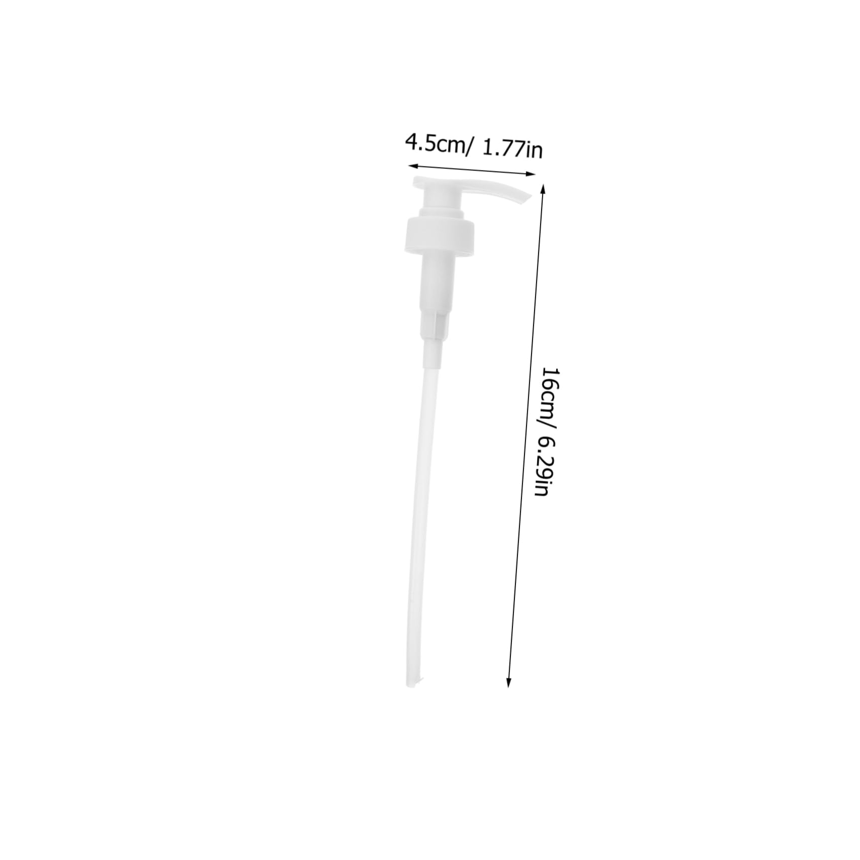 Alipis 6pcs Stainless Steel Press Pump Head for Bottle Soap Dispenser Replacement Pump for Sink Shampoo Lotion Bottles