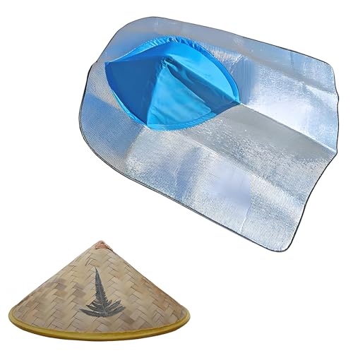 Vêtement de pluie et soleil : cape à capuche de camping respirante avec système réglable