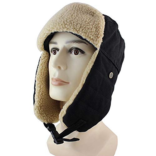 Bonnet aviateur contre le vent glacial avec rabats d'oreilles pour le ski de fond