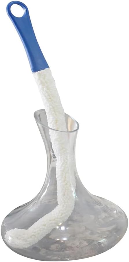 4PCS Long Handle Foam Bottle Cleaner, Durable, Flexible Cleaning Tool for Hookahs, Wine Goblets and Thermoses, Won't Scratch Glass or Shed Bristles (16.54in)