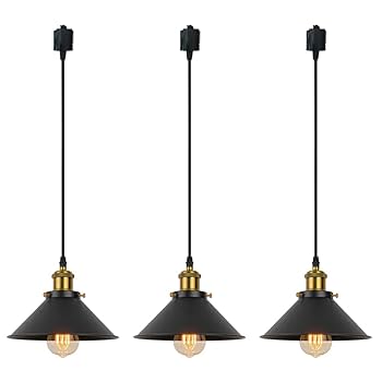 Amazon.co.jp : 3個入 ペンダントライト ダクトレール用 直径