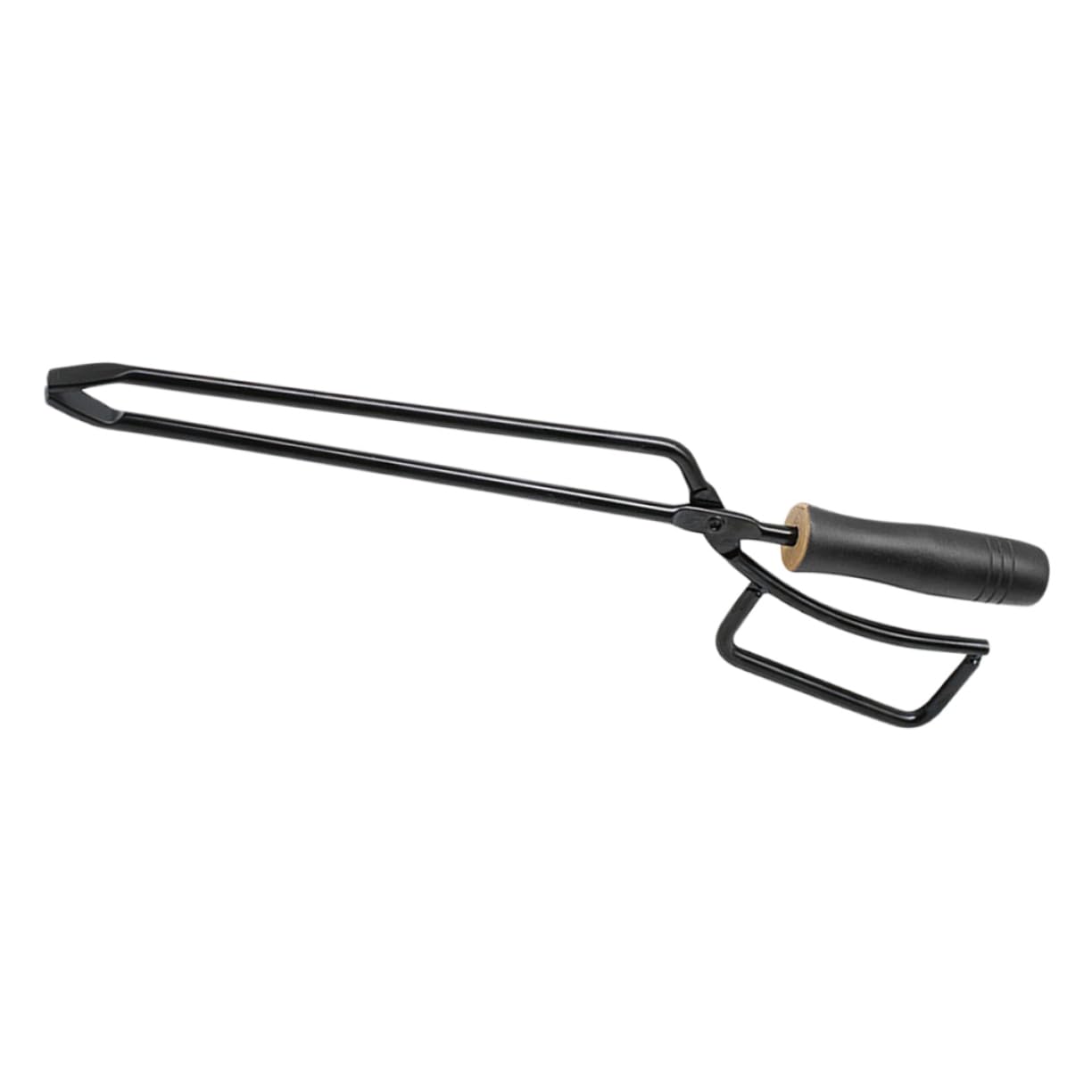 ifundom Pinza per Manico in Legno Pinze per Braciere da Campeggio Clip per Barbecue all Aperto Accessori per Legna da Ardere Utensili per Fornelli e Feste