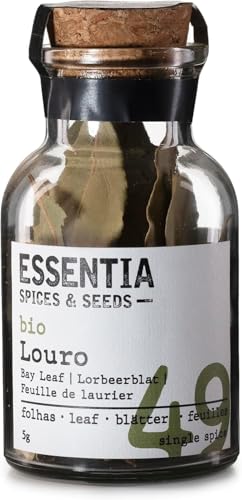 Laurel - Frasco de 5g - Sabor Fuerte con un Ligero Toque Amargo - Muy Versátil en Gastronomía - Contribuye a Reducir Inflamaciones - Origen Portugués - Producto Gourmet