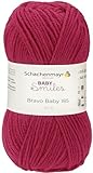 Schachenmayr Bravo Baby 185, 50G Himbeere Hilos para Tejer A Mano