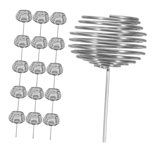 FUNOMOCYA 20 Pièces Boîtes à Engrais Acier Inoxydable pour Bonsaï et Orchidées Paniers de Fertilisation Résistants pour Plantes et Fleurs Plein Air