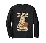 Ancient Thinker Funny Ink Joke Retro Philosopher