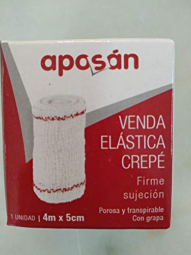 Venda elástica crepé Aposán 4 m x 5 cm