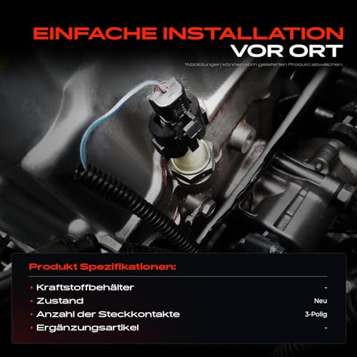 Frankberg Differenzdrucksensor Abgasdruck Kompatibel mit C-Klasse W203 2.1L-3.0L 2003-2007 E-Klasse T-Model S212 3.0L 2009-2013 Sprinter 3-T Bus B906 2.1L 2006-2009 Replace# FPS30